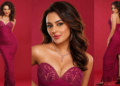 Seerat Kapoor | मैजेंटा कूट्योर गाउन में सीरत कपूर दिखीं बेहद ग्लैमरस